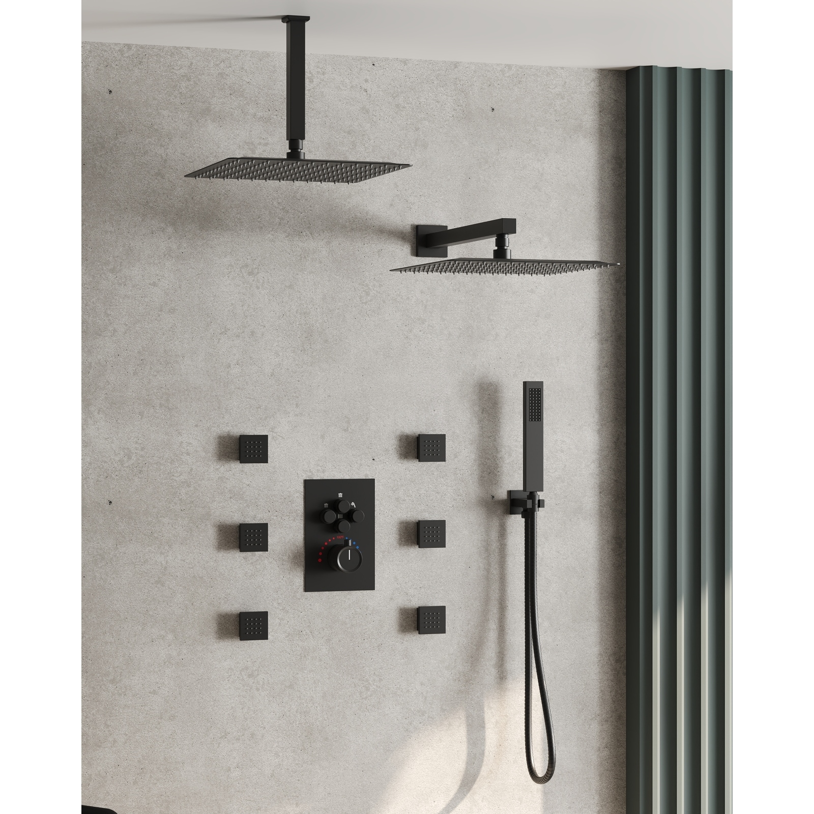 Stainless Steel, Brass Finish Shower Heads Bed Bath & Beyond